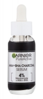 Pure Active AHA + BHA Charcoal Serum - Garnier Apa de parfum