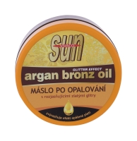Sun Argan Bronz Oil Glitter Aftersun Butter - Vivaco Protectie solara