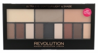 Ultra Eye Contour Light & Shade - Makeup Revolution London Fard de pleoape