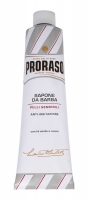 White Shaving Soap In A Tube - PRORASO Pentru barbierit