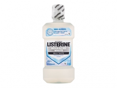 Advanced White Mild Taste Mouthwash - Listerine Igiena dentara