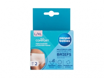 Air Comfort Multiple-Use Maternity Briefs L/XL - Canpol Babies Apa de parfum