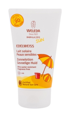 Baby & Kids Sun Edelweiss Sunscreen Sensitive SPF30 - Weleda Copii