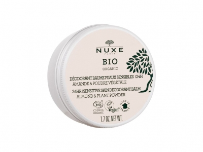 Bio Organic 24H Sensitive Deodorant Balm Almond & Plant Powder - NUXE