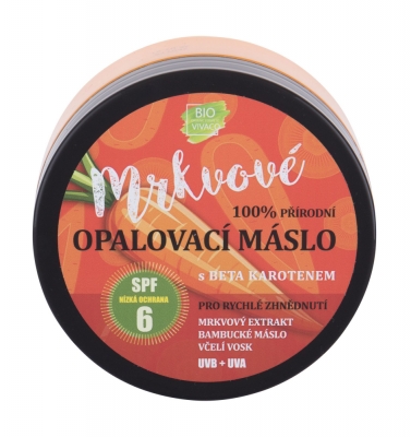 Bio Carrot Suntan Butter SPF6 - Vivaco Protectie solara