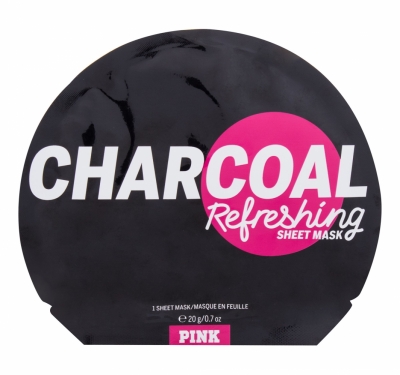 Charcoal Refreshing Sheet Mask - Pink Masca de fata