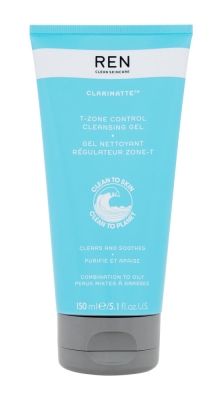 Clarimatte T-Zone Control Cleansing Gel - REN Clean Skincare Demachiant