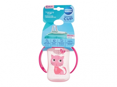 Cute Animals Training Cup Cat - Canpol Babies Apa de parfum