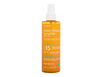 Invisible Sunscreen Two-Phase SPF15 - Pupa Protectie solara