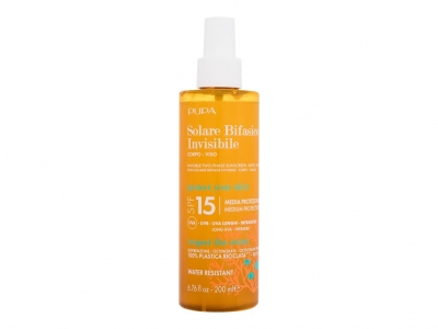 Invisible Sunscreen Two-Phase SPF15 - Pupa Protectie solara