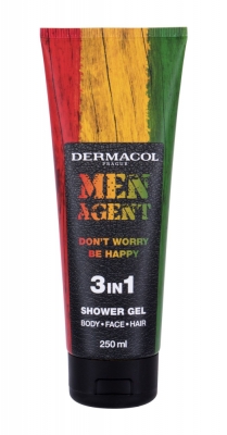 Men Agent Don´t Worry Be Happy 3in1 - Dermacol Gel de dus