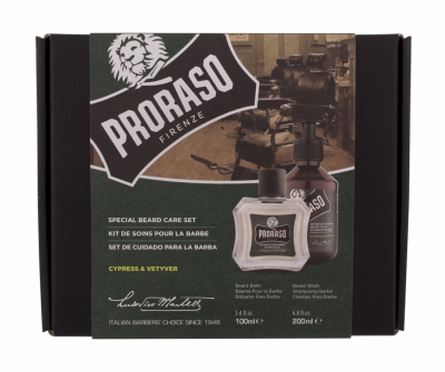 Set Cypress & Vetyver Special Beard Care - PRORASO Sampon