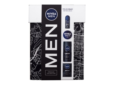 Set Men Deep Feeling Ready - Nivea Apa de parfum