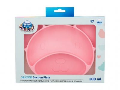 Silicone Suction Plate Pink - Canpol Babies Apa de parfum