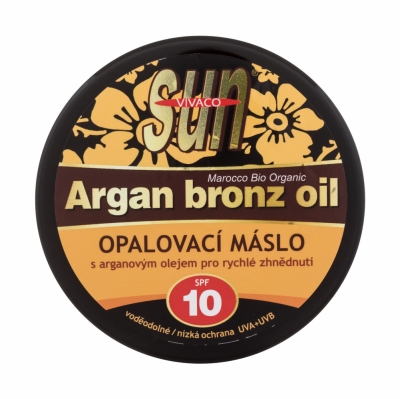 Sun Argan Bronz Oil Suntan Butter SPF10 - Vivaco Protectie solara