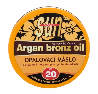 Sun Argan Bronz Oil Suntan Butter SPF20 - Vivaco Protectie solara