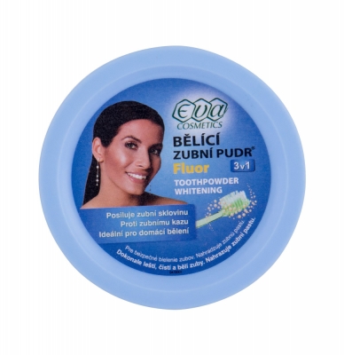 Whitening Toothpowder Fluor - Eva Cosmetics Igiena dentara