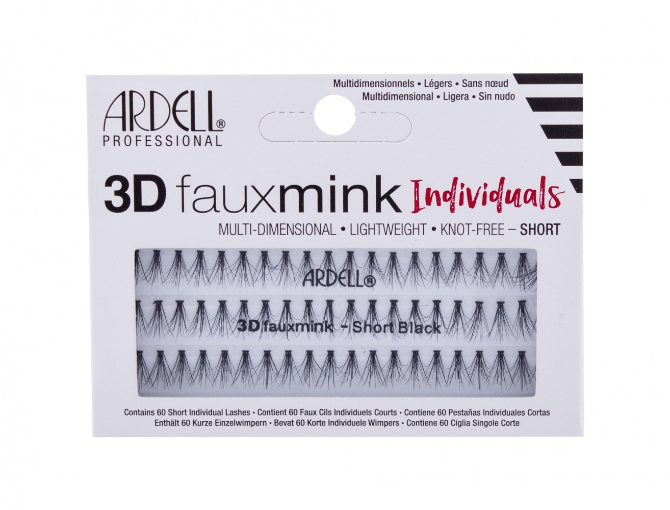 3D Faux Mink Individuals Short - Ardell Accesorii machiaj