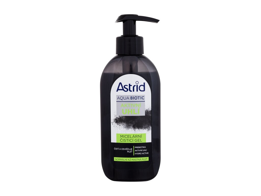 Aqua Biotic Active Charcoal Micellar Cleansing Gel - Astrid Demachiant