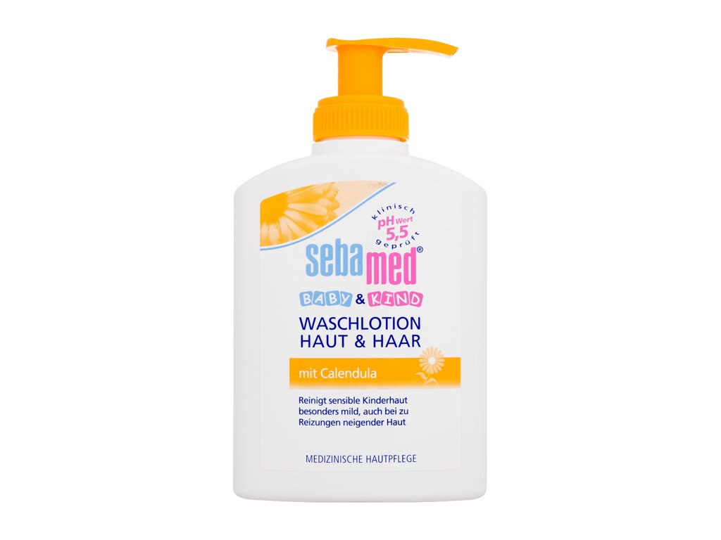 Baby Washing Lotion Skin & Hair With Calendula - SebaMed Copii