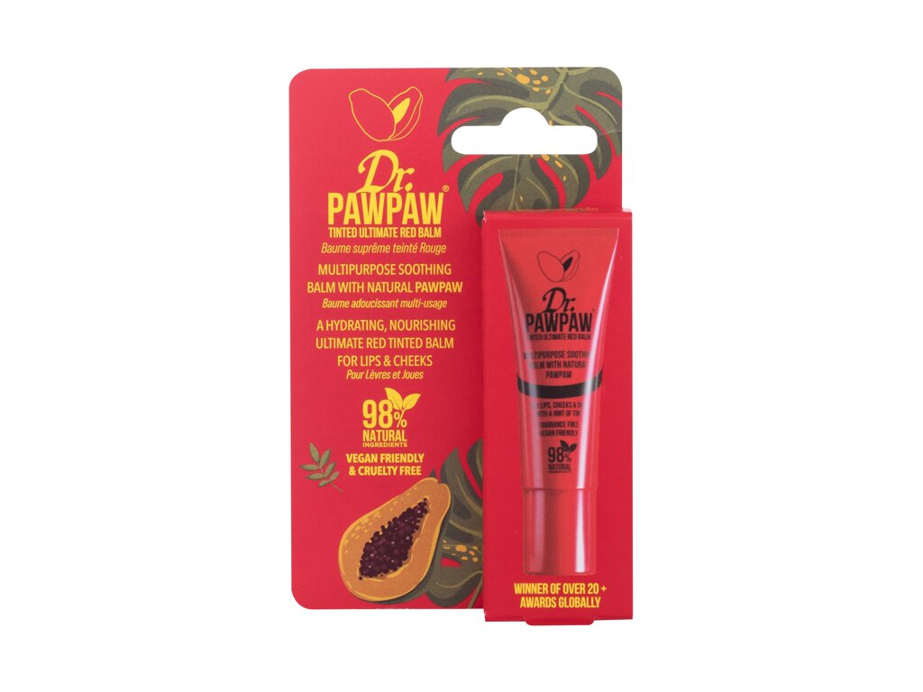 Balm Tinted Ultimate Red - Dr PAWPAW Balsam de buze