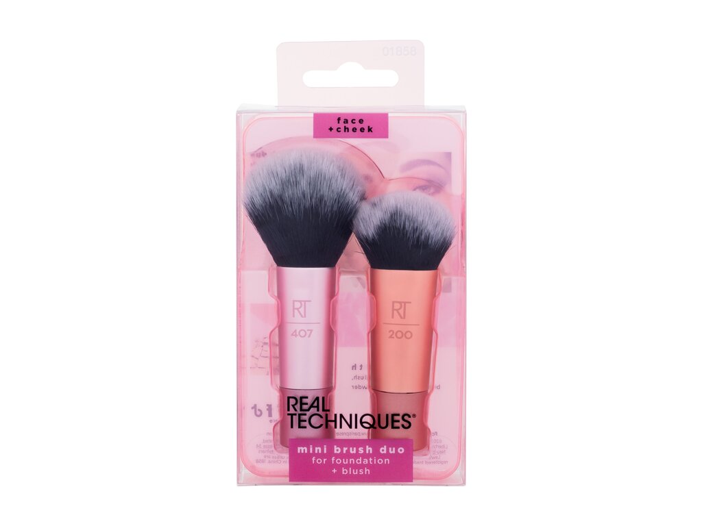 Brushes Mini Brush Duo - Real Techniques Accesorii machiaj