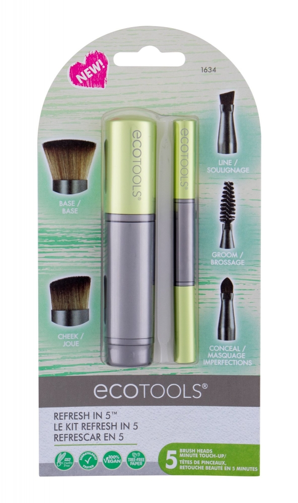Brushes Refresh in 5tm - EcoTools - Accesorii machiaj