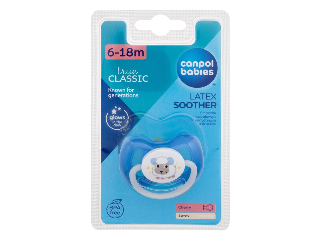 Bunny & Company Latex Soother Blue 6-18m - Canpol Babies Apa de parfum