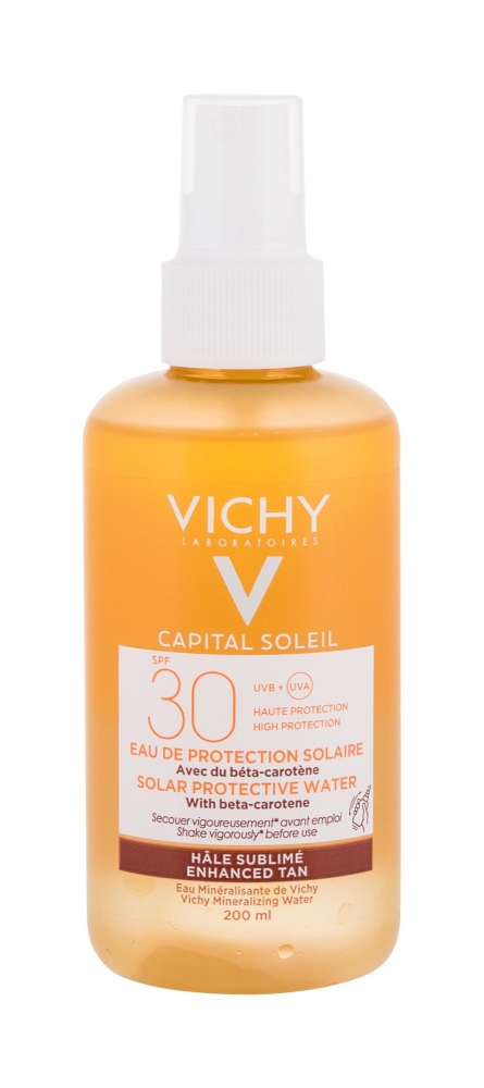 Capital Soleil Solar Protective Water Enhanced Tan SPF30 - Vichy Protectie solara