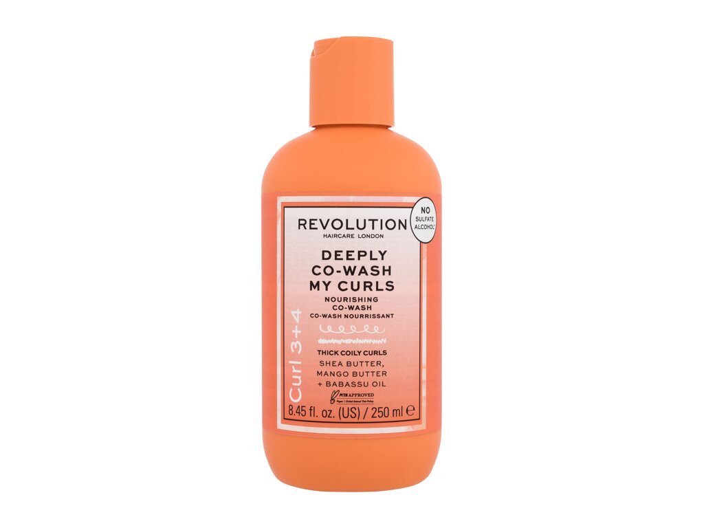 Curl 3+4 Deeply Co-Wash My Curls Nourishing - Revolution Haircare London Sampon