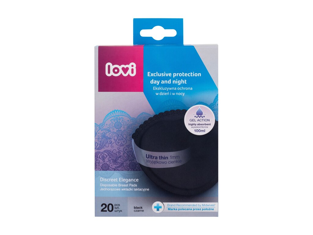 Discreet Elegance Disposable Breast Pads Black - LOVI Apa de parfum