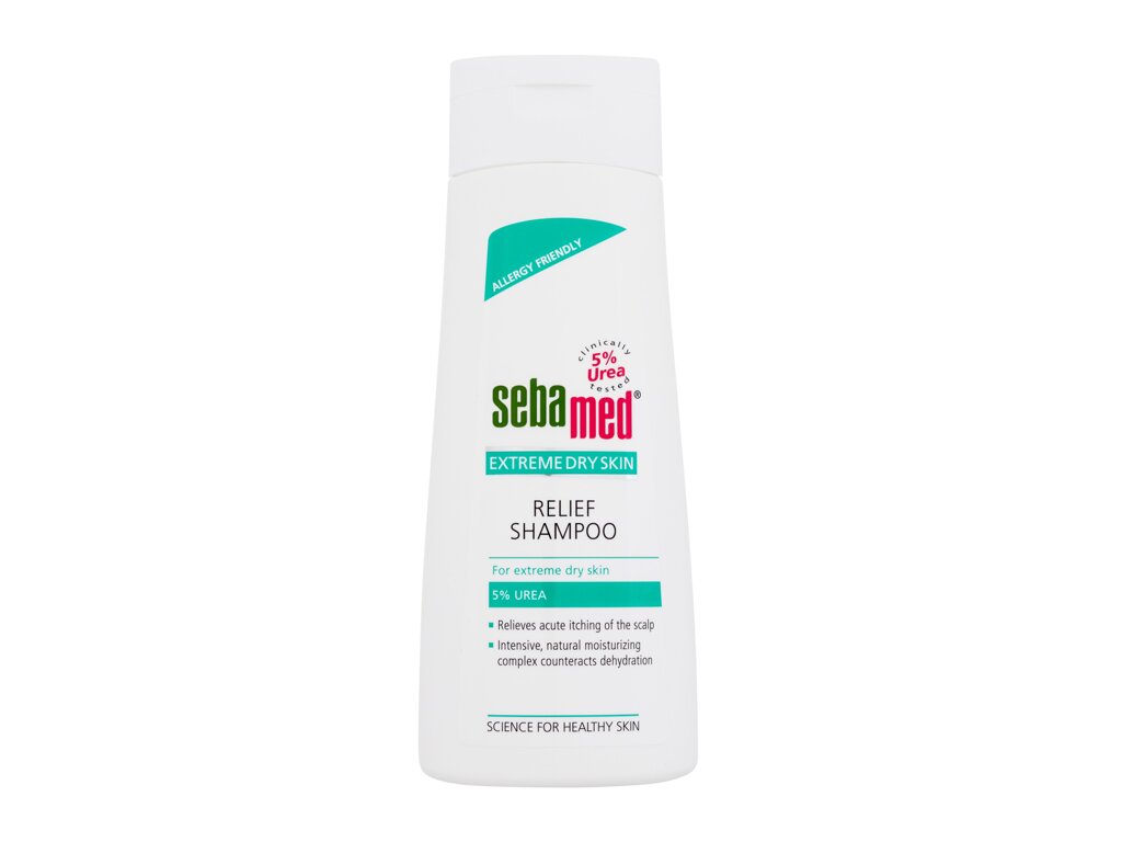 Extreme Dry Skin Relief Shampoo 5% Urea - SebaMed - Sampon