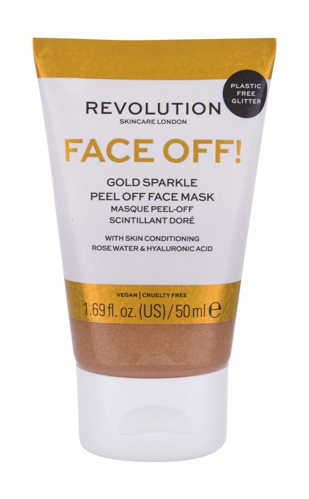 Face Off! Gold Sparkle - Revolution Skincare - Masca de fata