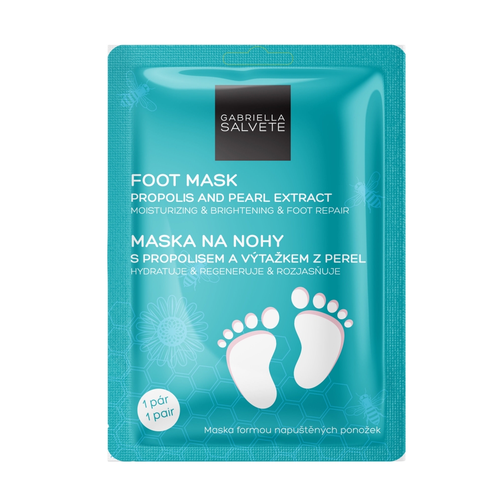 Foot Mask Propolis And Pearl Extract - Gabriella Salvete