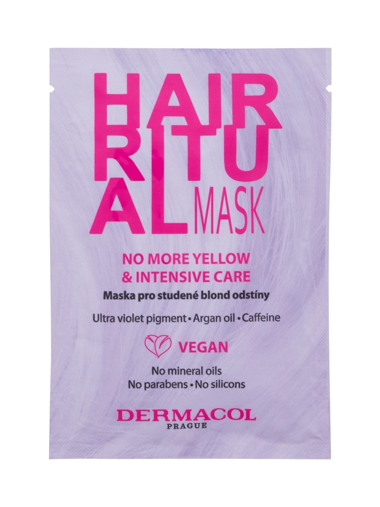 Hair Ritual No More Yellow Mask - Dermacol Masca de par