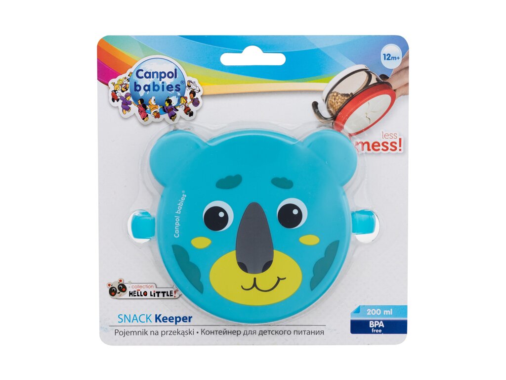 Hello Little Snack Keeper Turquoise - Canpol Babies