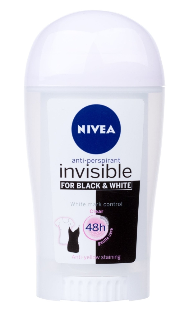 Black & White Invisible Clear 48h - Nivea - Deodorant