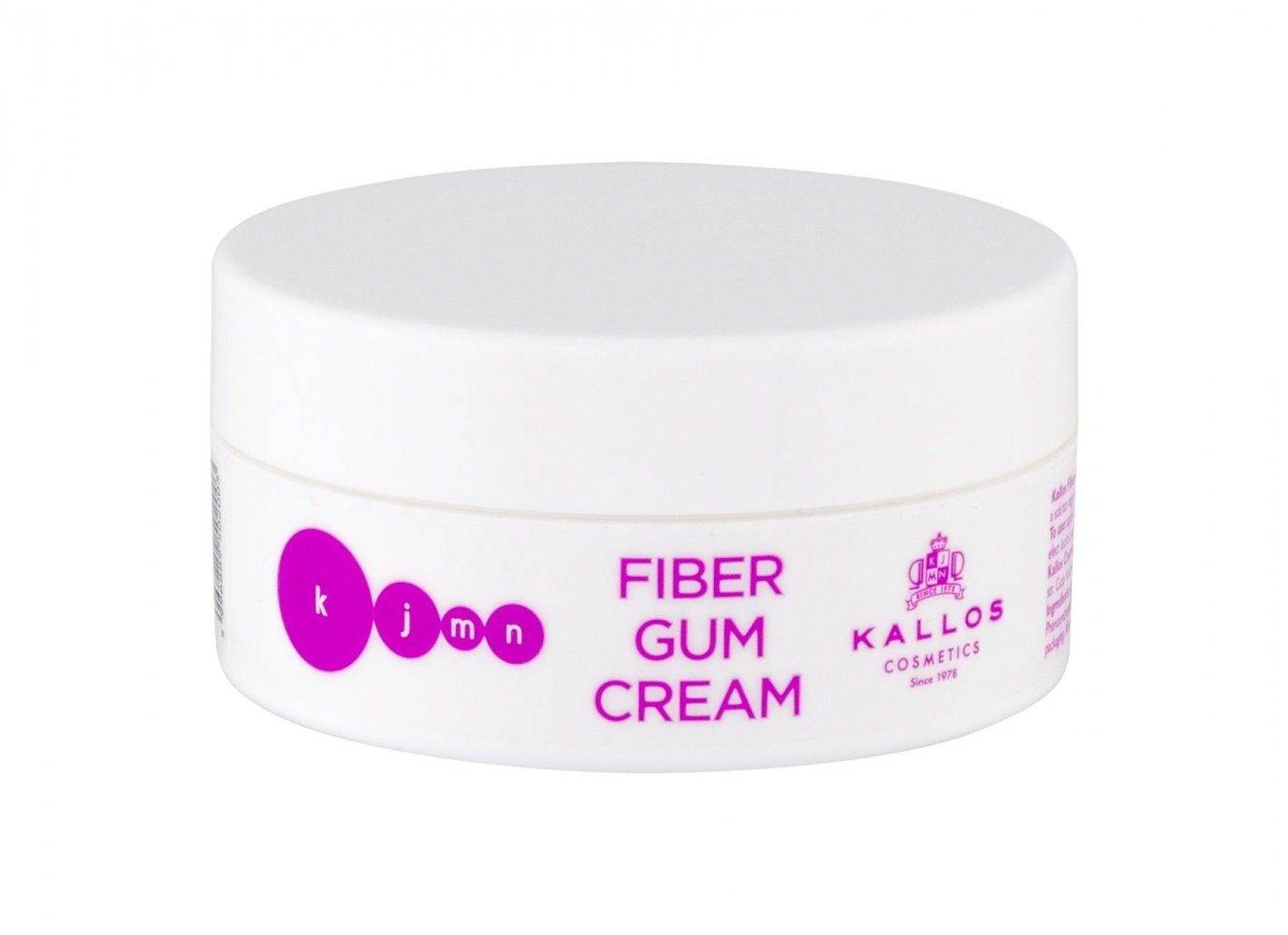 KJMN Fiber Gum Cream - Kallos Cosmetics Fixare par