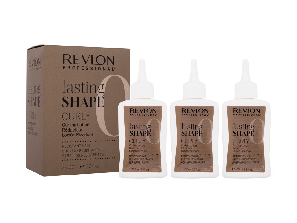 Lasting Shape Curly Curling Lotion Resistant Hair 0 - Revlon Professional Fixare par