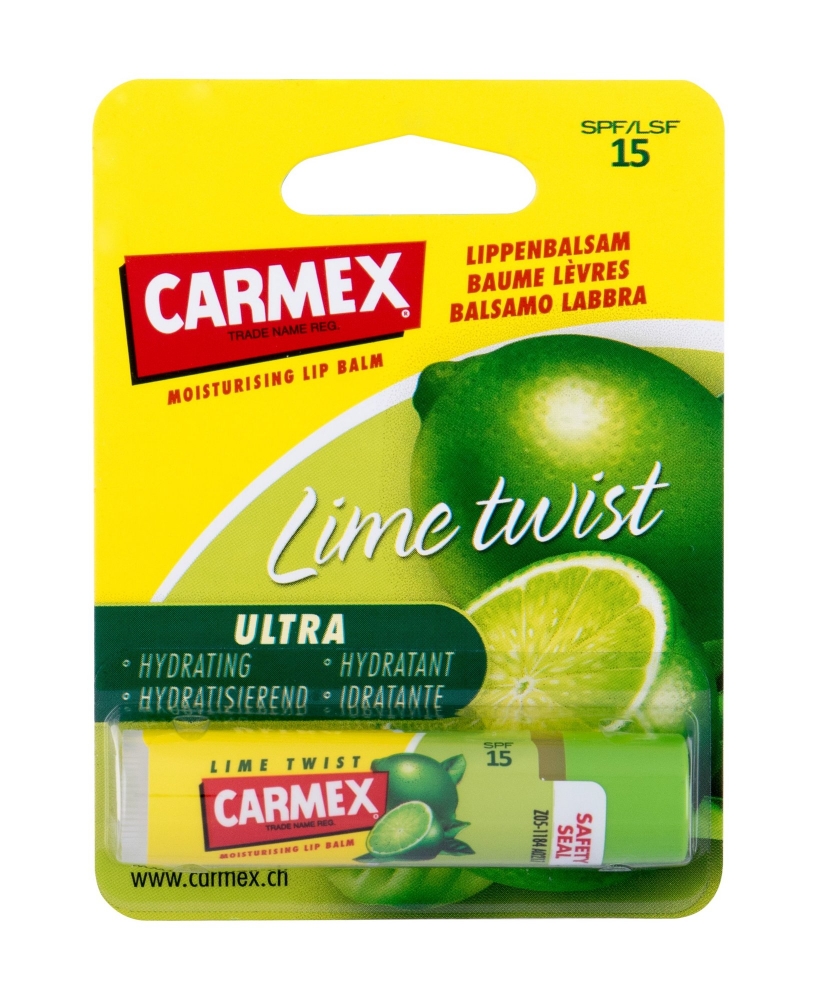 Ultra Moisturising Lip Balm Lime Twist SPF15 - Carmex Balsam de buze