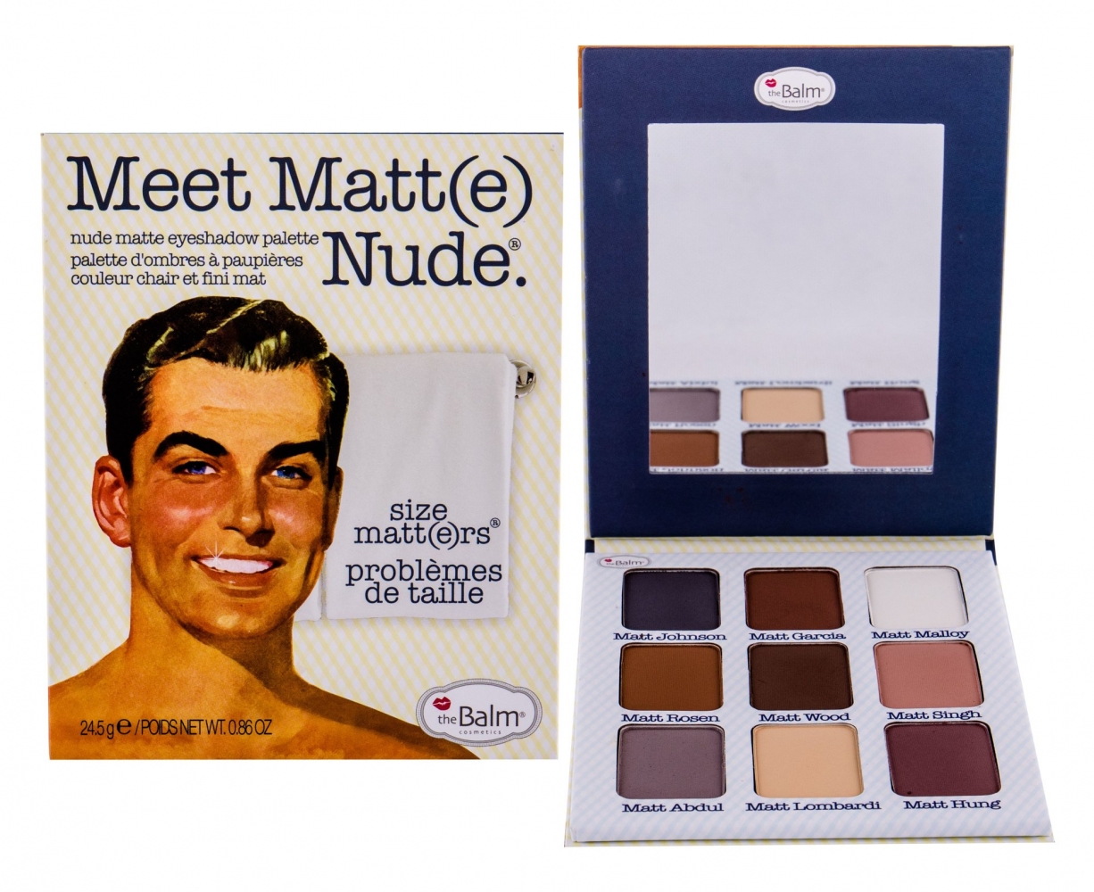 Meet Matt(e) Nude Eyeshadow Palette - TheBalm Fard de pleoape