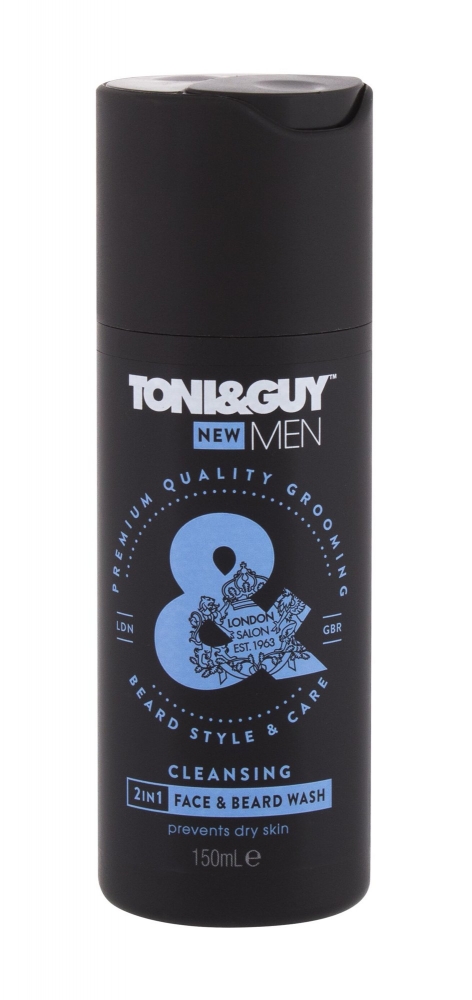 Men Cleansing 2in1 Face & Beard Wash - TONI&GUY -