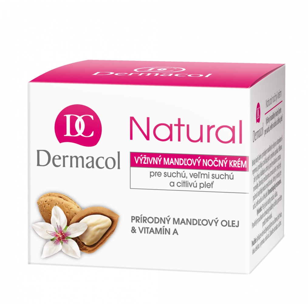 Natural Almond - Dermacol Crema de noapte