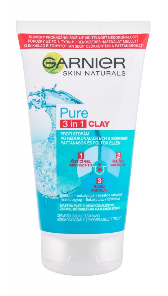 Pure Active 3in1 Clay - Garnier Curatare ten