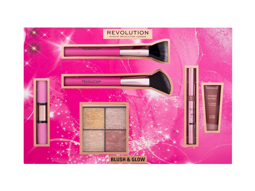 Set Blush & Glow Gift - Makeup Revolution London Apa de parfum