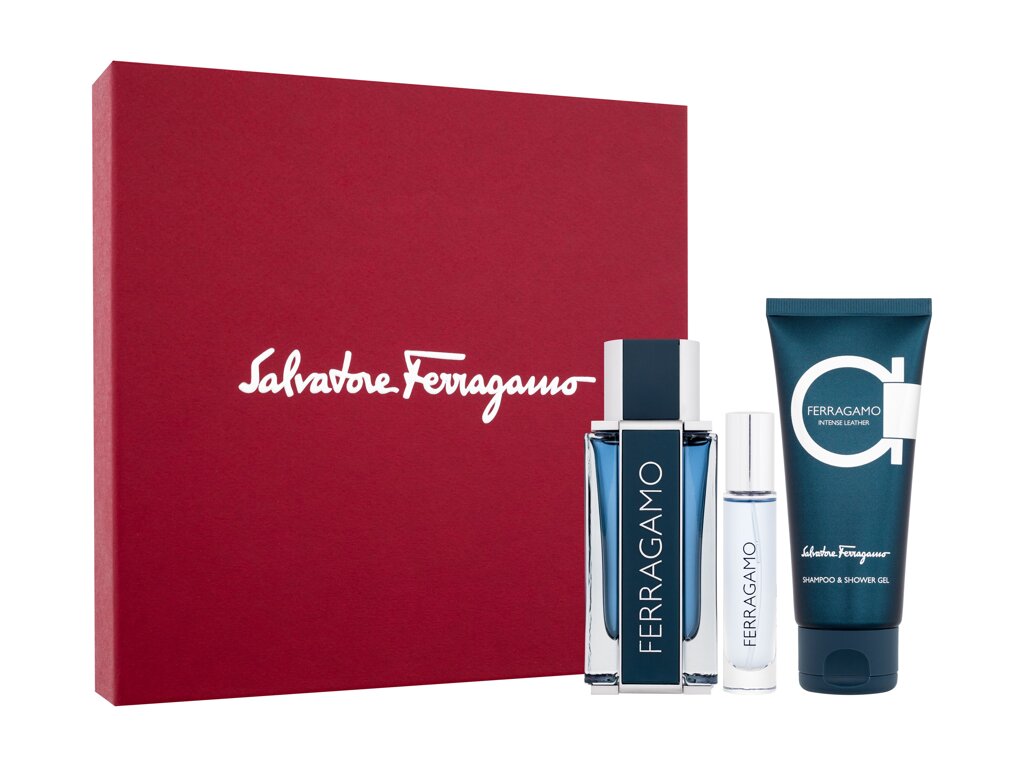 Set Ferragamo Intense Leather - Salvatore Ferragamo - Apa de parfum EDP