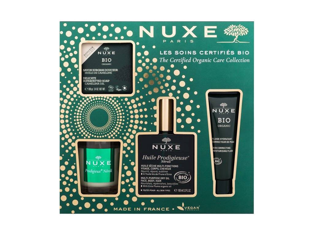 Set Huile Prodigieuse The Certified Organic Care Collection - NUXE Ulei de corp