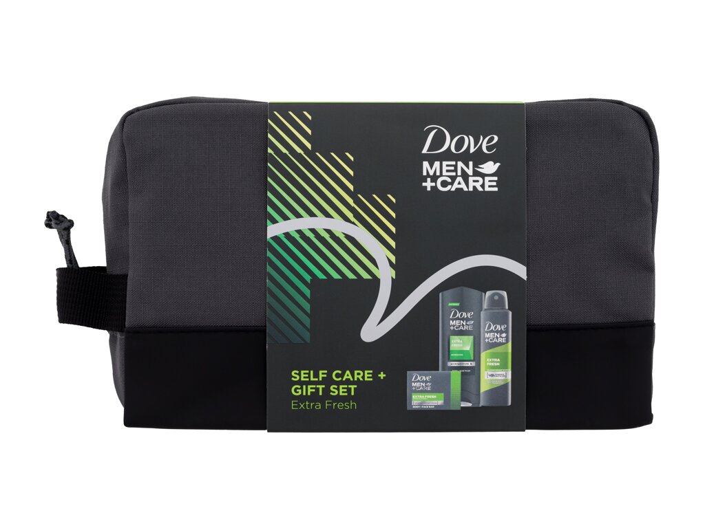 Set Men + Care Extra Fresh Self Care Gift Set - Dove - Gel de dus