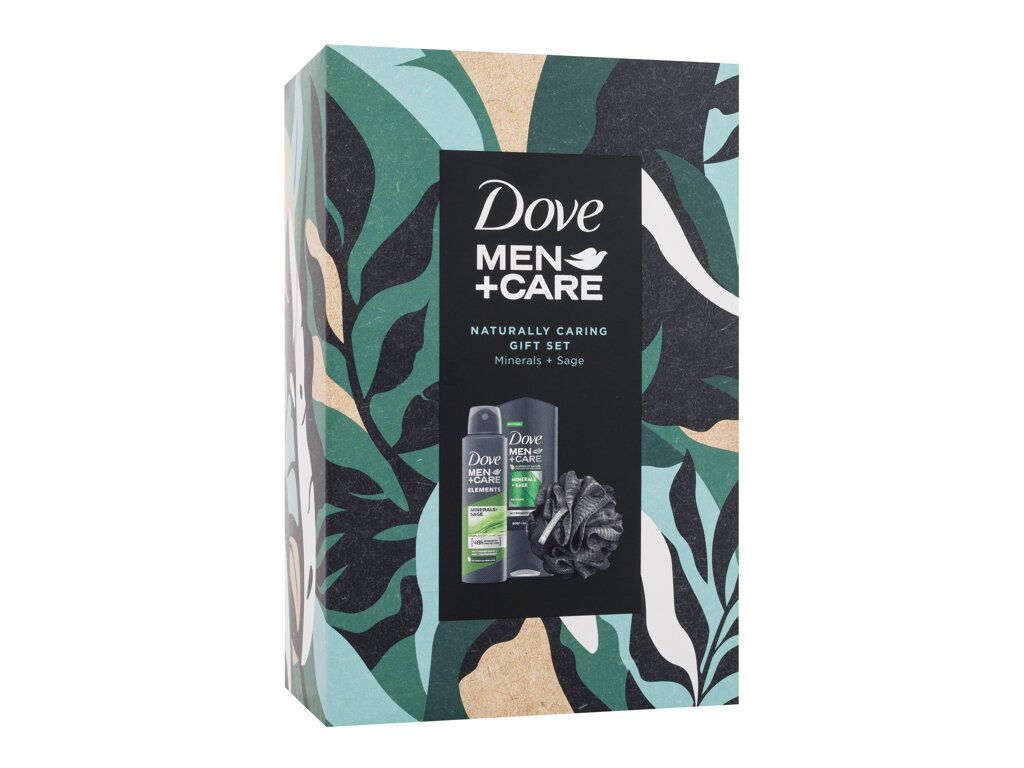 Set Men + Care Naturally Caring Gift Set - Dove - Deodorant