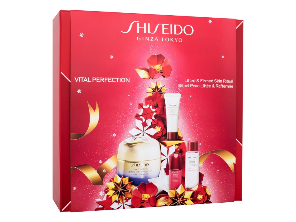 Set Vital Perfection Lifted & Firmed Skin Ritual - Shiseido Crema de zi